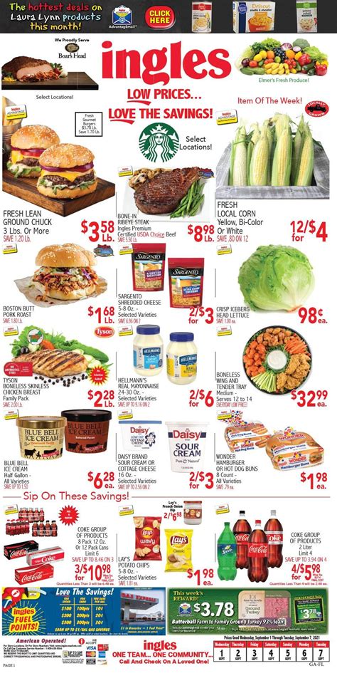 Plan your shopping trip ahead of time and get your coupons ready for the new Ingles weekly ad preview! Get the best deals from the Ingles weekly sales ad this week and from many other stores! See other current and super early weekly ad scans including the Target Ad, Walgreens Ad, CVS Ad, Dollar General Ad, Kroger Ad and many more on the Weekly ...