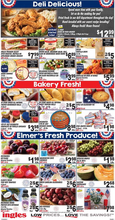 Find out the latest Ingles weekly ad, valid May 04 – May 10, 2022. ... North Carolina, Georgia, and Alabama. It is a family-controlled company with approximately 26,000 employees. In addition to the supermarket business, Ingles also operates a milk packaging and processing plant, gas stations, and shopping centers. .... 