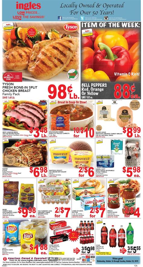 Ingles weekly sales circular. The Ingles weekly ad circular and next week’s Ingles ad are posted here! Don’t miss out on any new Ingles weekly specials which often includes Ingles weekly ad bogo sales. Flip through the pages of the Ingles ad next week by clicking on the pictures. You can also use the arrows to flip through the Ingles weekly flyer for this week! 