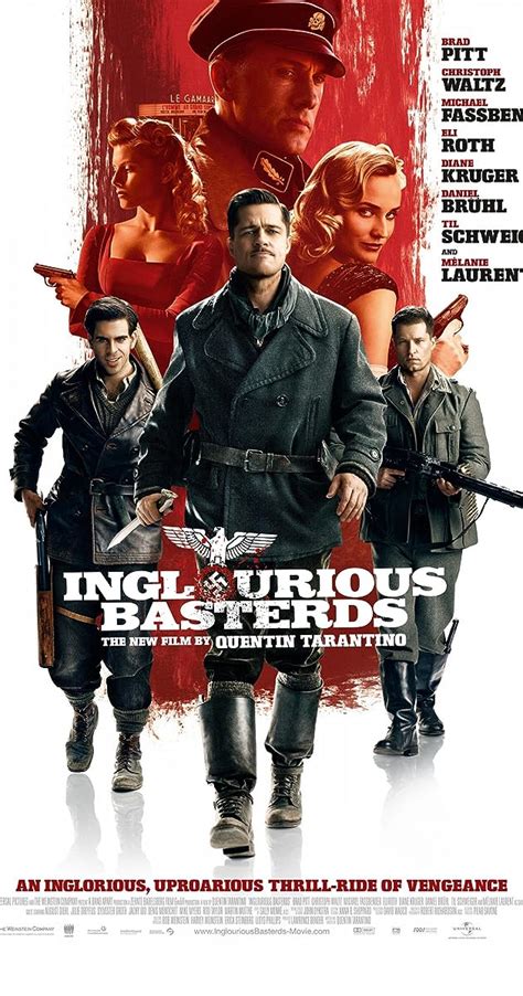 เรื่องย่อ Inglourious Basterds (2009) ยุทธการเดือดเชือดนาซี ในปีแรกที่เยอรมันบุกเข้ายึดครองฝรั่งเศส โชซานน่า ไดรย์ฟัส (เมลานี่ โลรอง) ได้เห็นเหตุการณ์การ ... 
