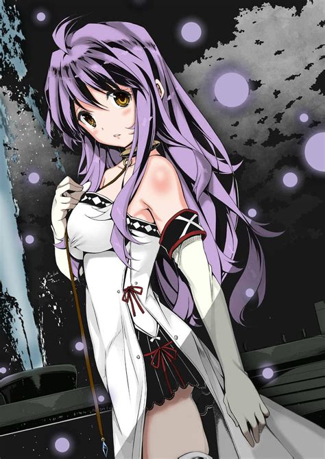 And Ingvild walked into the class. All of the students had their eyes widened at her beauty. Males stared at her with lustful grins while girls had eyes full of happiness. Issei too looked at her newfound beauty because Ingvild now wore a female school uniform with long purple socks. To put it simply she looked hot!. 