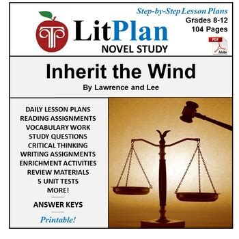 Inherit the wind litplan a novel unit teacher guide with daily lesson plans paperback. - The canon law letter and spirit a practical guide to.