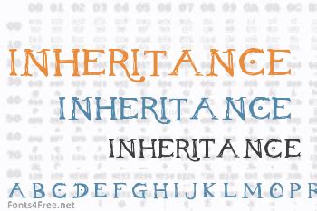 Inheritance Font Download