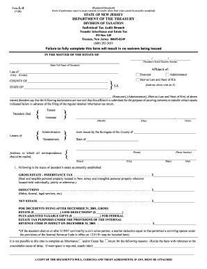 Inheritance Tax Waiver Form Nj Form Resume Examples o7Y3qWE2BN