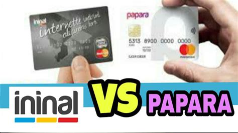 Ininal papara