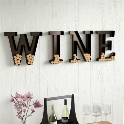 Initial Wine Cork Holder - Etsy