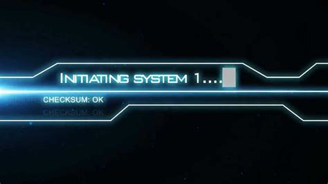 Initiating System Loading Tech Intro Template +DOWNLOAD YouTube
