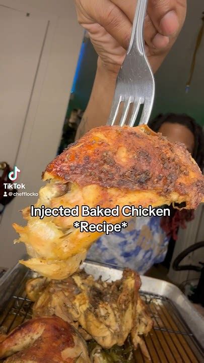 Injected baked chicken.  QUERY F&uuml;hrt eine daten&uuml;bergreifende Abfrage ...