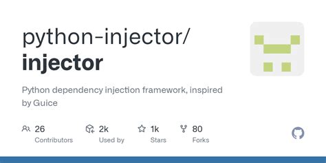 Injector k factor.  Python dependency injection framework, inspired by Guice - p...