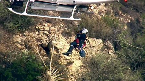 Injured hiker rescued in Angeles National Forest using Apple iPhone SOS technology