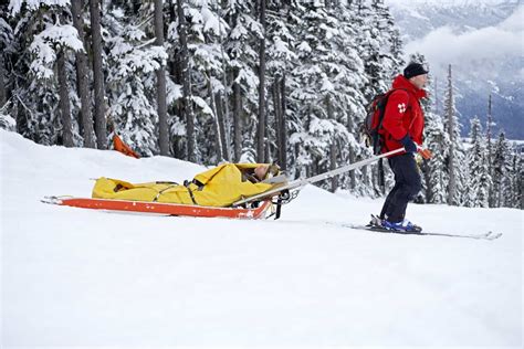 Injured woman sues Colorado ski resort after the rescue toboggan she was riding in crashed