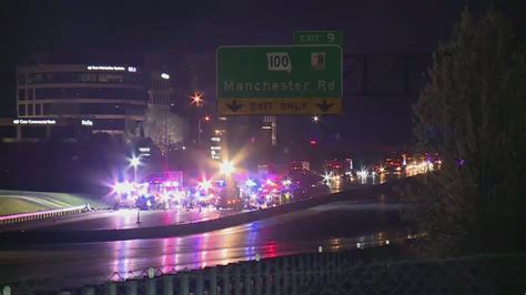 Injury accident causes all I-270 lanes to close Monday night