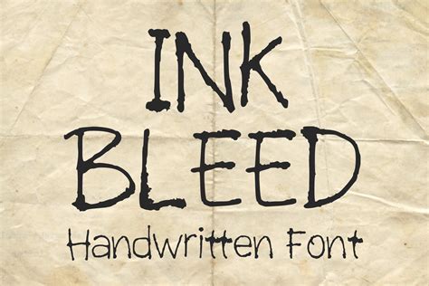 Ink Bleed Font Tooolkit