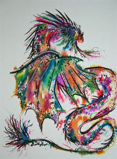 Ink Dragon by GraphiteTailGrace on DeviantArt