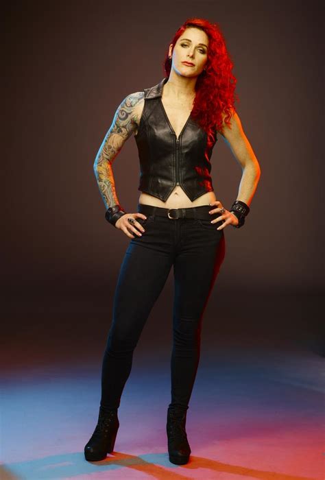 This Ink Master photo contains tights and leotards. There might also be leotard, unitard, body suit, cat suit, well dressed person, suit, pants suit, pantsuit, legging, leging, and leg covering.. 