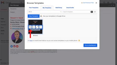 Inline email templates.  Learn how to find your custom templates created wi...