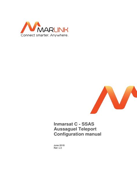 Inmarsat C - SSAS Aussaguel Teleport Configuration manual