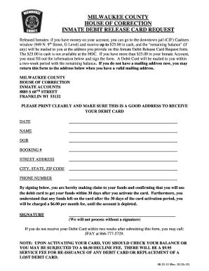 Inmate Property Release Form Fill Out and Sign Printable PDF Template