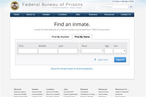 Inmate Search Available