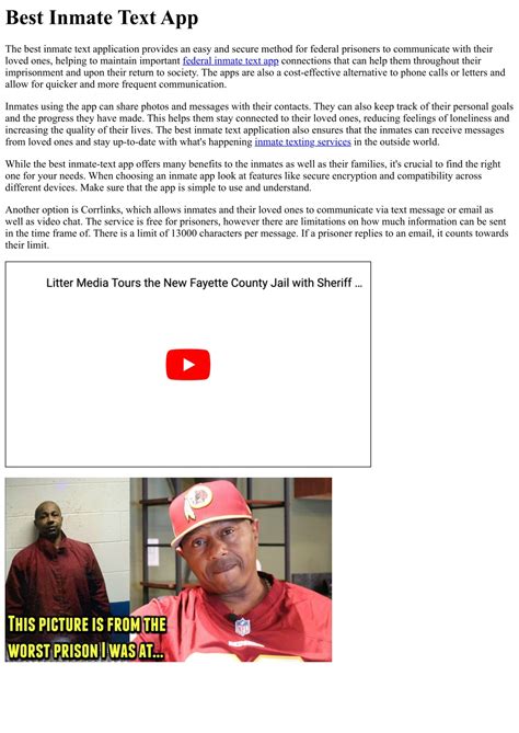 Inmate Text & Email St. Joseph County Juvenile (coed), IN