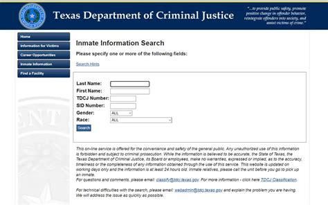 Inmate parolee locator. texas.  Parolee Lookup Search for individuals supervised b...