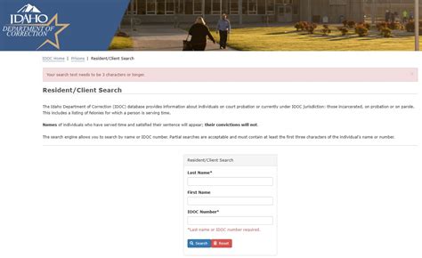 Inmate search idoc.  Find an Inmate using our Inmate Search.  The Idaho...
