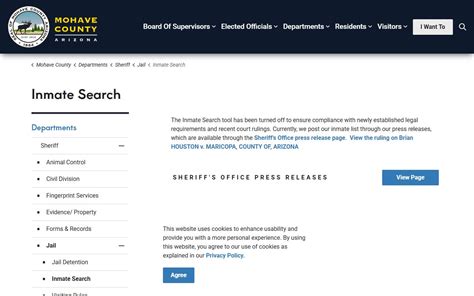 Inmate search mohave county jail.  Access comprehensive information on M...