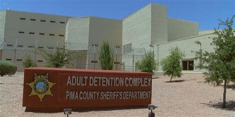 Pima County Inmate Search ; Pima County Jail Records Search ; Jails & Prisons Nearby. Find 6 Jails & Prisons within 10.9 miles of Pima County Adult Detention Center. Pima County Main Jail (Tucson, AZ - under 0.1 miles) Pima County Jail - Minimum Secuity Facility (Tucson, AZ - 0.2 miles) Pima Reentry Center (Tucson, AZ - 0.3 miles). 