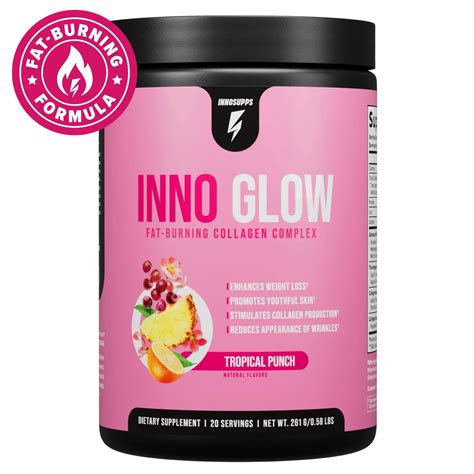 DOCTOR-APPROVED COLLAGEN TOTORCH STUBBORN BODY FAT & BUILD BEAUTY FROM WITHIN. ... Inno supps Inno Glow - Fat Burning Collagen Complex. Condition: New New. Flavour. Quantity: 5 available / 26 sold. Price: GBP 44.99. Approximately US $56.84. Buy It Now. Add to cart. Add .... 
