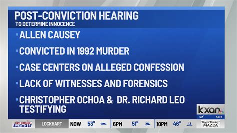 Innocence hearing being held in Travis County murder case