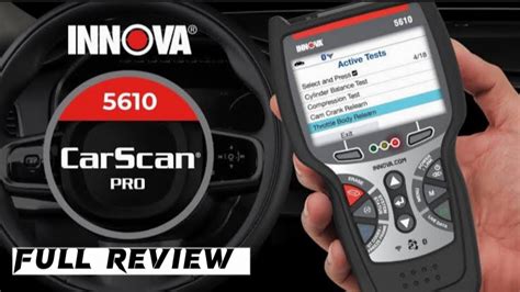 Innova 5610 crankshaft relearn. The Innova 5610 CarScan Pro OBD2 Scanner helps you easily find the problem and fix the problem. It empowers the home mechanic with professional-level functionality, including ABS (Brake), SRS (Airbag and Seatbelt), and an All-System Network Scan, to ensure you're always driving safely. Supported and backed by our California-based, ASE-Certified ... 