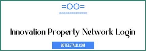 Innovation Property - Login