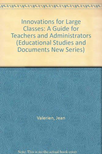 Innovations for large classes a guide for teachers and administrators educational studies and documents new series no 56. - Wozu geheimdienste? kundschafter - agenten - spione.