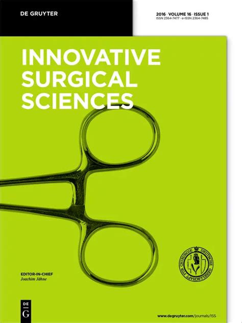 Innovative Surgical Sciences - De Gruyter