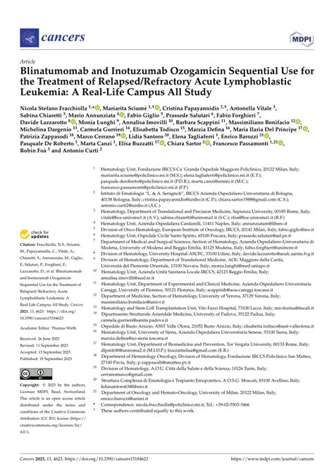 Inotuzumab ozogamicin for the treatment of acute …