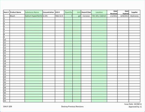 Input List Template Excel Kayra Excel
