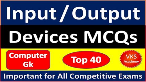 Input Output Organization Mcqs – MCQ