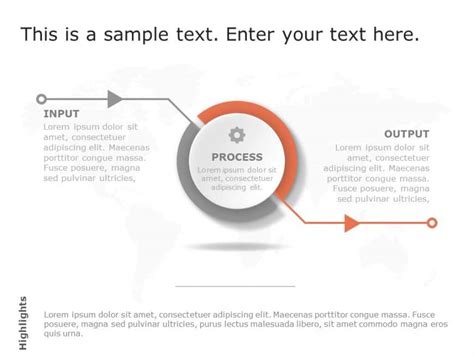 Input Process Output Powerpoint Template Sketchbubble