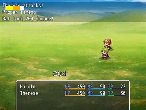 Input Timing Plugin for RPG Maker MV Launch Timed Input Plugin for
