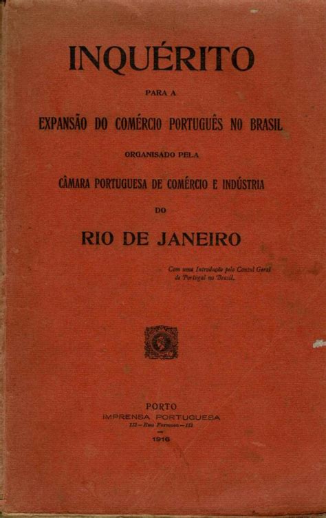 Inquérito para a expansão do comércio português no brasil. - Lotos de poesia - a los pies del seor.
