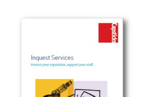 Inquest Management Service - Capsticks