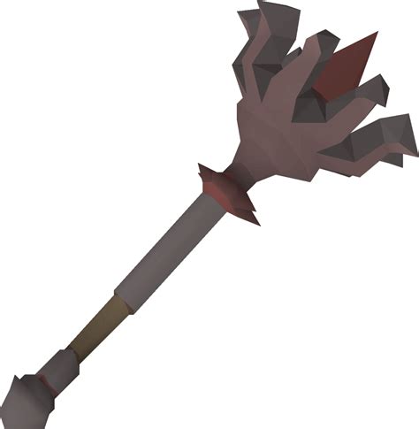 The Inquisitor’s Mace hardly needs any introduction. This brazier looking weapon might look weak, but it was included among the top 3 weapons overall in Old School RuneScape for a good reason. This mace can be acquired from the Nightmare of Ashihama as an incredibly rare drop, which also, unfortunately, makes the weapon extremely expensive.. 