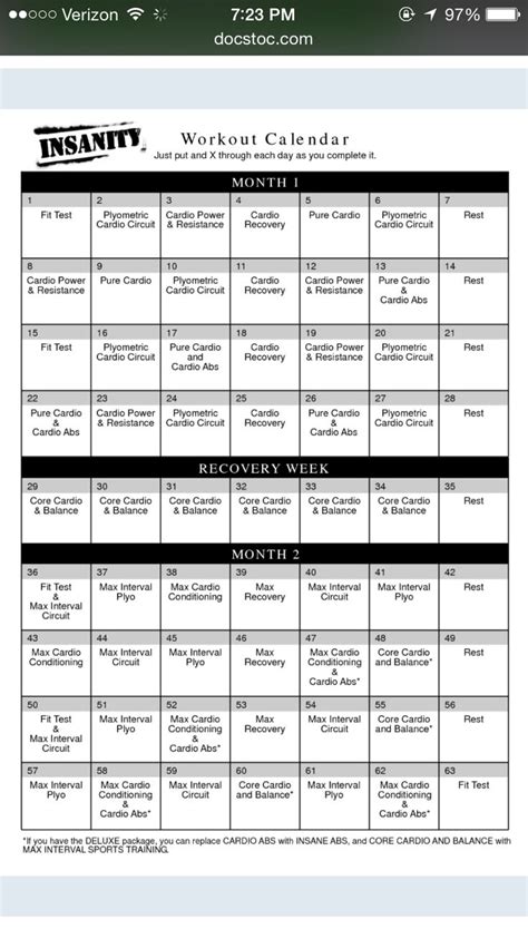 Insanity Workout Review 60 Days of High Intensity Exercise