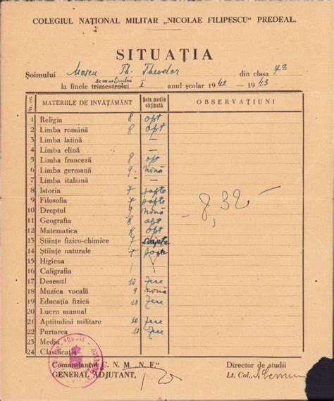 Inscriere facultate studenti straini. ).  Nicolae Filipescu Nr. 199.  649...