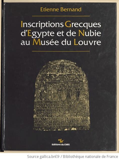 Inscriptions grecques d'égypte et de nubie au musée du louvre. - The paint guide for figures of world war two.