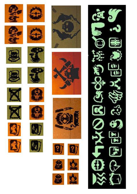 Inscryption map symbols key. The sigils and map icons of the game. 1 / 2. 46. 4 comments. Add a Comment. [deleted] • 2 yr. ago. What with the doubles? Future-Sheepherder-5 • 2 yr. ago. If you look at the map of the game some events or npc encounters are showed multiple times at the distance. 