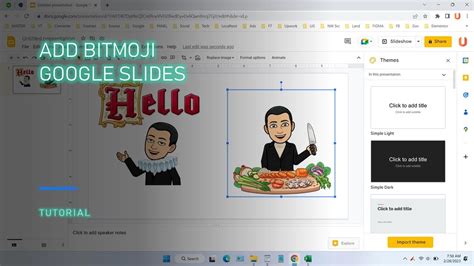 Insert Bitmoji into Google Slides! YouTube