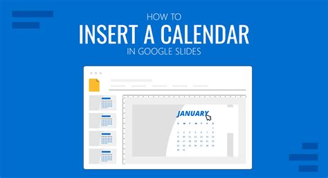Insert Calendar In Google Slides