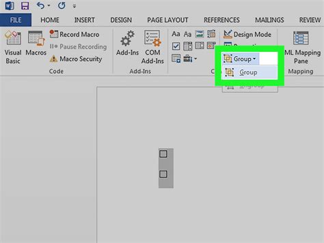 Insert a Check Box in Microsoft Word