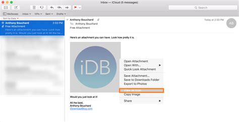 Insert an Image Inline in a Message With Mac OS X Mail